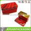 Cheap empty rectangular comestic packaging metal tin boxes wholesale