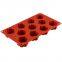 Free Sample Food Grade Heat resistant Nontoxic Silicone Cake Mould Baking Mousse Pudding Mould Tool Flower Shape 11holes