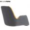home furniture leisure chair with metal home stool