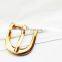 24K gold plating high quality bag buckle replacement