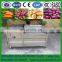 Brush roller type friute and vegetable washing cleaning and peeling machine for sale