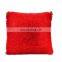Hot sale  luxury cushion cover velvet solid pillow cover for sofa