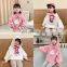 Q1089/New baby girls casual autumn fleece top Toddler girls cute bear sweatshirts with hood