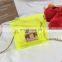 Little Girl Mini purses and handbags Kids Transparent Crossbody Bags Girl Small Coin Wallet Pouch Box Clear Bag Purse