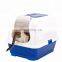 Totally Enclosed Isolated Outdoor Plastic Cat Toilet With Cat Sand Shovel Cat Toilet