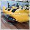 High Quality 0.9mm PVC Tarpaulin Inflatable Banana Boat Ride Water Sport Games, Inflatable Banana Boats Towable Tubes