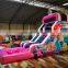 Outdoor Children Amusement Park Octopus Theme Inflatable Slide With Pool On Sale