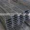 Building use gi galvanized metal galvanised c section steel purlin prices for sale