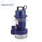 Chinese factory price portable 2.2kw 220v small sluge mud sludge dirty water sewage submersible pump