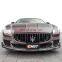 Carbon fiber body kit for Maserati Quattroporte front spoiler rear diffuser and side skirts for Quattroporte facelift