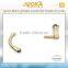 Brushed Surface Treatment display gold kitchen faucet
