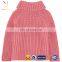 Winter Thick Baby Girl Kids Pink Wool Sweater