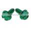 green zinc plated hex slotted flange machine m8 screws