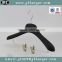 HA7014 hot sale new style clothes plastic suit hanger with clips