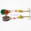 3g Paillette Isca Artificial Carp Pesca Bass Wobblers Fishing Lures Metal Spoons Spinner Bait Blades