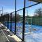 Terrain de padel tennis intérieur et extérieur