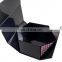 luxury customized folding clear packaging wig box with logo contact lenses design rose gold eyelash packaging box