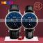 wholesale SKMEI 9120 genuine leather wrist watch men women couple watch