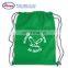 Customized Colorful Eco-friendly Non Woven Drawstring Bag