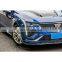 For Cadillac 2019+ Original Style CT4 carbon fiber gloss black Front Lip Front Diffuser