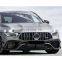 Factory price Front bumper for Mercedes benz Cla-class W118 2020 2021 change to CLA45 AMG model Body kit include grille rear lip