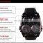 Oulm 1140 Men Top Brand Fashion Luxury Watches Double Time Zone Outdoor Compass Wristwatch Thermometer Quartz Watch