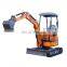 13 Year Factory Manufacturer  Mini Digger Crawler Used Moving 180 Mm Excavator