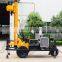 150m hydraulic DTH air compressor and mud rotary drilling water well drill rig