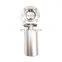 sanitary stainless steel  Food Grade  Weld Pneumatic Actuated Butterfly Valve