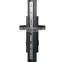 Good quality black look aluminum double glass casement swing door with FPA standard