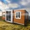 Prefab 40ft flat pack luxury foldable expandable container house ISO standard