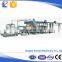 Automatic film laminating machine for sofa materials