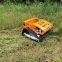 wireless remote control lawn mower, China remote controlled lawn mower price, slope cutter for sale