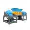 Double Shaft Shredder Plastic Bottles/ Cans/ Cartons/ Waste tire/ Glass Bottles Crushing Machine For Recycling Solid Waste