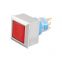 ip65 16mm square head 220v 1normally open and 1normally close square momentary push button switch