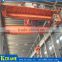 Double girder trolley crane,electric driven steel beam bridge crane