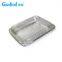 Rectanglar Aluminum Foil  Container  Wrinkle Wall container