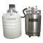 Semen collection storage liquid nitrogen container