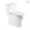 CUPC certified bathroom ceramic one piece skirted elongated toilet