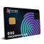 ODM OEM Cold Laminating Technology 13.56mhz PVC Fingerprint Chip Card Biometric Card for Access Control