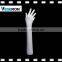 hot sell fiberglass mannequin accessories mannequin hand in glossy white