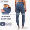 ECO New Design Women Fitness Butt Lifting Yoga Pants Breathable Leggings For Women With Pocket