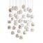 Alabaster Cluster Chandeliers for Living Room High Ceiling Light Fixtures Entrance Ceiling Pendant Drops Lights for Stairwell