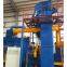 Automatic direct shot blasting machine customized frame H-beam H-beam drum conveyor shot blasting machine