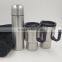 hot 2015 shenzhen made vacuum flask and travel mug gift sets