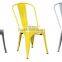 MCH-1501 Hot Sale Colorful Metal Chair K/D assembled