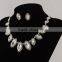 Latest Fashion Having Stock Diamond Necklace and Earring Jewelry Set