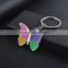 Factory direct gifts key chain pendant Metal Keychain animal Butterfly gift keychain