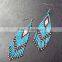 Bead Work Handmade Ethnic Ear piece dangle earrings