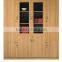 Wooden bookcase with glass door model office file cabinet (SZ-FCB305)